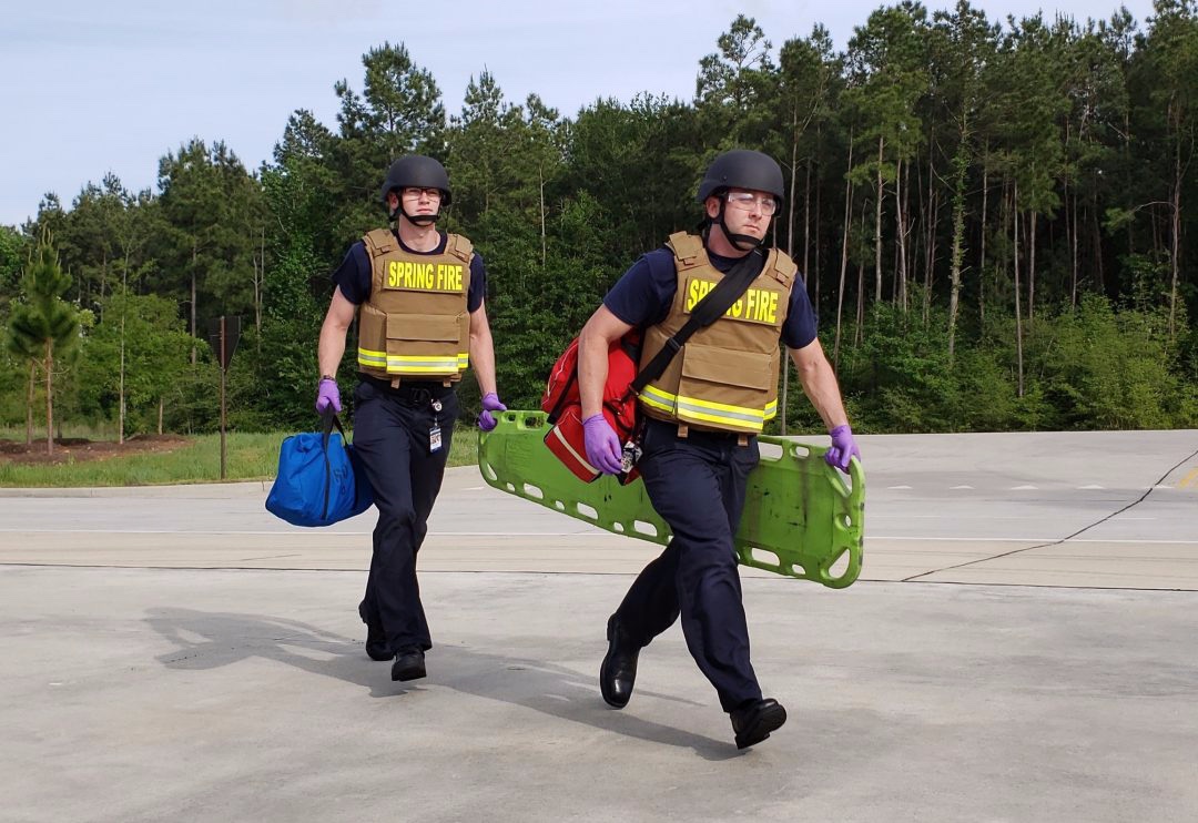 Spring Fire Department Deploys Ballistics Gear - Hello Woodlands