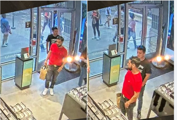 Police Seek Public's Help in Identifying Theft Suspects