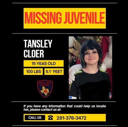 Urgent Search Underway for Missing Harris County Teen